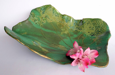 Green Lotus Platter